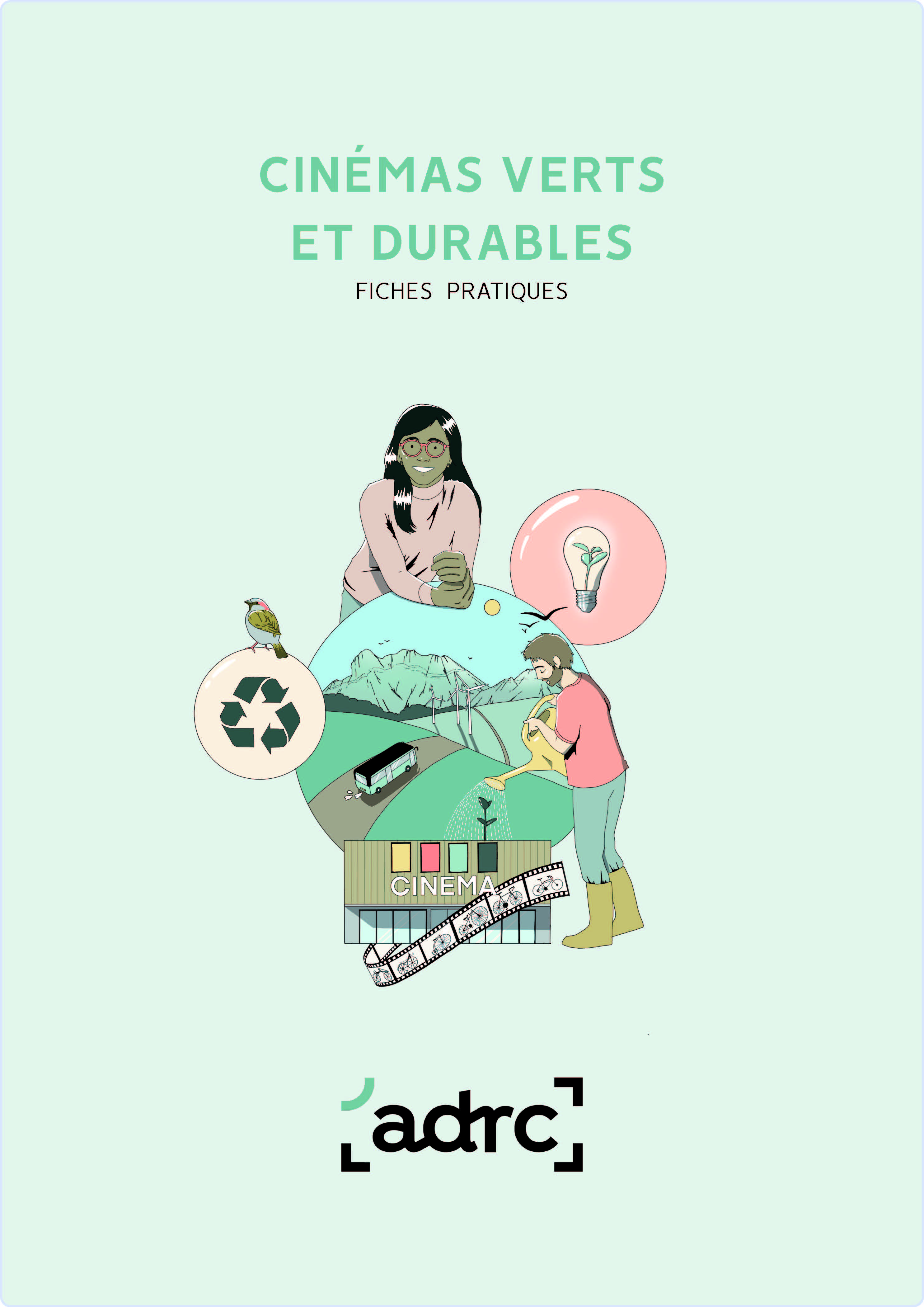 Couverture du guide Cinémas verts et durables