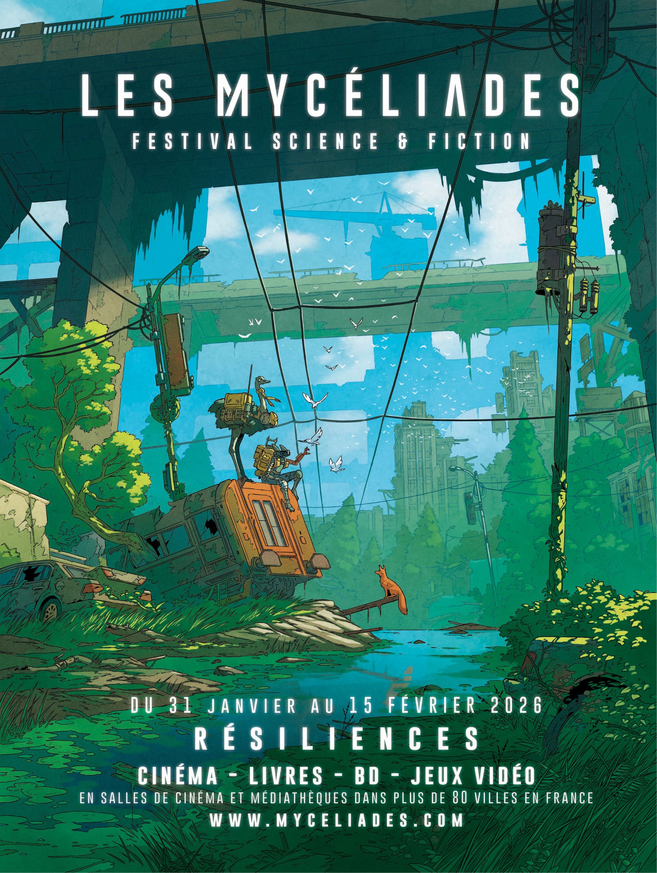 Affiche du festival Les Mycéliades