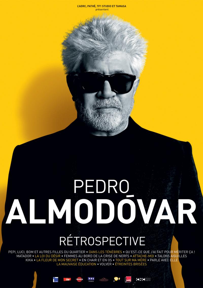 Plaquette Rétro Pedro Almodovar