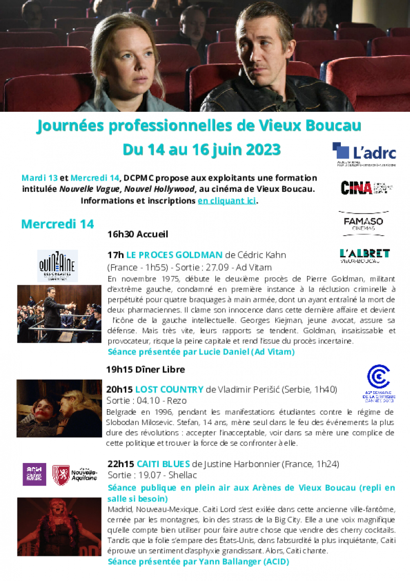 Programme Vieux Boucau 2023