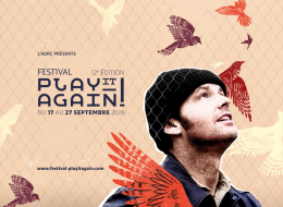 12e édition de Play It Again !